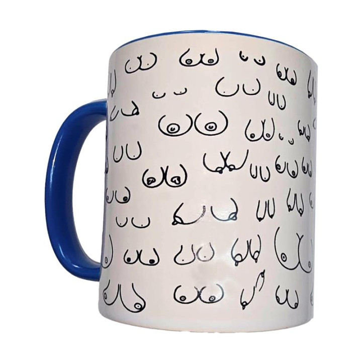 Taza Mug Pechos 370ml de Diverty Sex | VibraZon