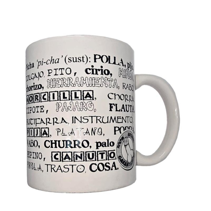 Taza Mug Sinonimos Penes 370ml de Diverty Sex | VibraZon