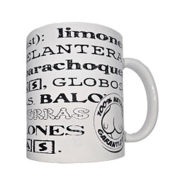 Taza Mug Sinonimos Pechos 370ml de Diverty Sex | VibraZon