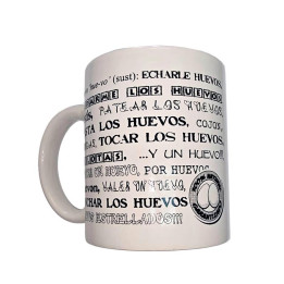 Taza Mug Sinonimos Huevos 370ml de Diverty Sex | VibraZon