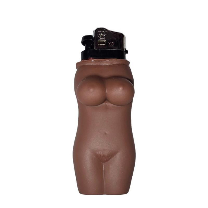 Mechero Forma de Cuerpo de Mujer Mulato de Diverty Sex | VibraZon