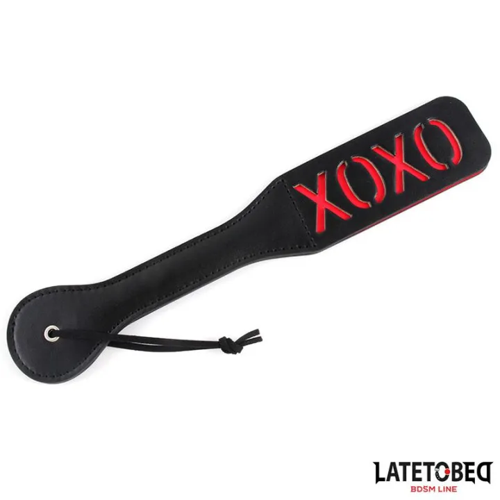 Pala Doble Capa Lema XOXO 32 cm de Latetobed Bdsm Line
