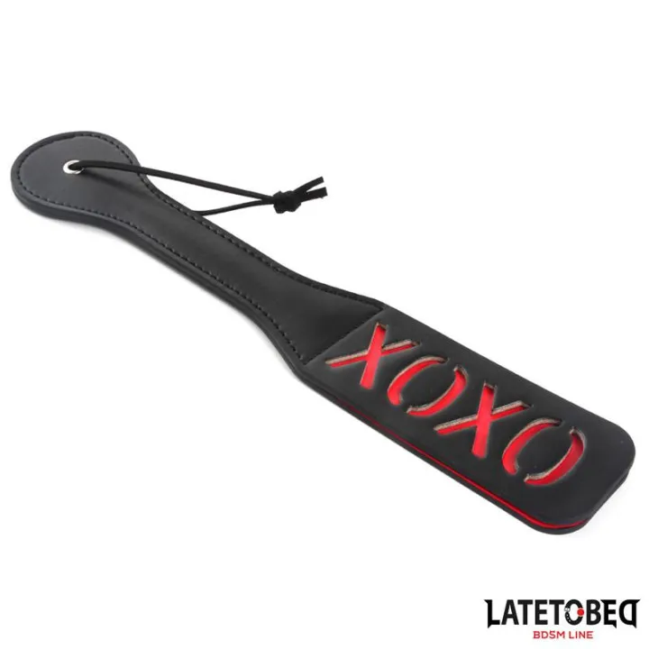 Pala Doble Capa Lema XOXO 32 cm de Latetobed Bdsm Line