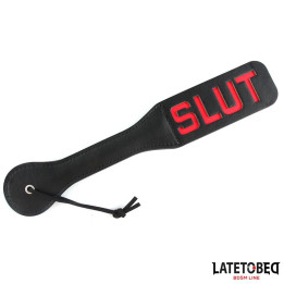 Pala Doble Capa Lema SLUT 32 cm de Latetobed Bdsm Line | VibraZon