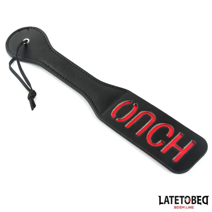 Pala Doble Capa Lema OUCH 32 cm de Latetobed Bdsm Line