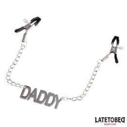 Pinzas para Pezones Lema Daddy de Latetobed Bdsm Line | VibraZon