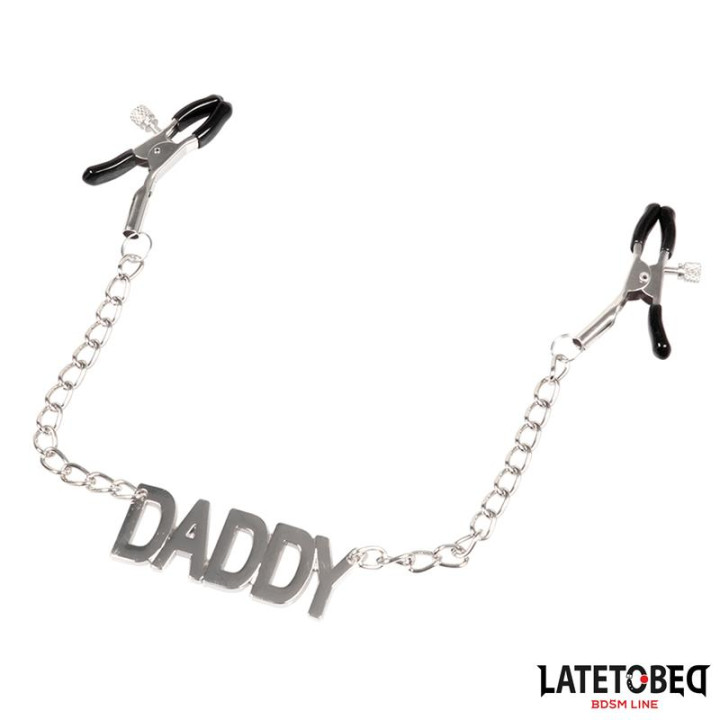 Pinzas para Pezones Lema Daddy de Latetobed Bdsm Line | VibraZon