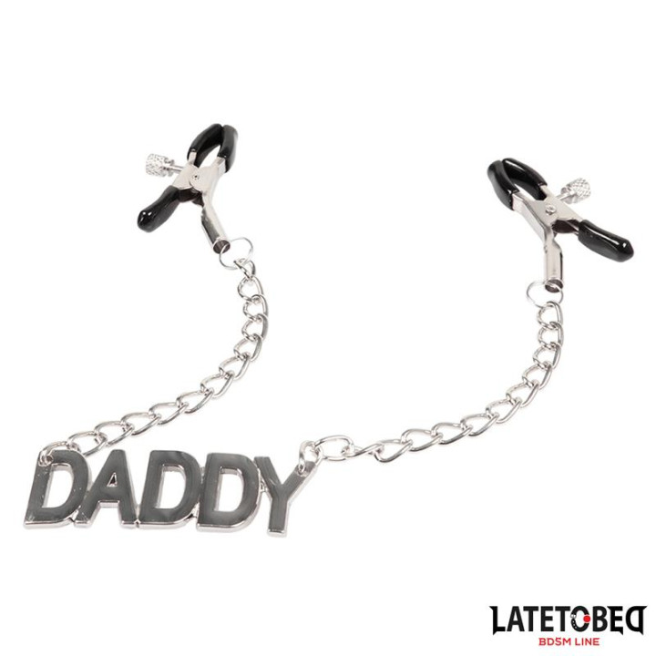 Pinzas para Pezones Lema Daddy de Latetobed Bdsm Line | VibraZon