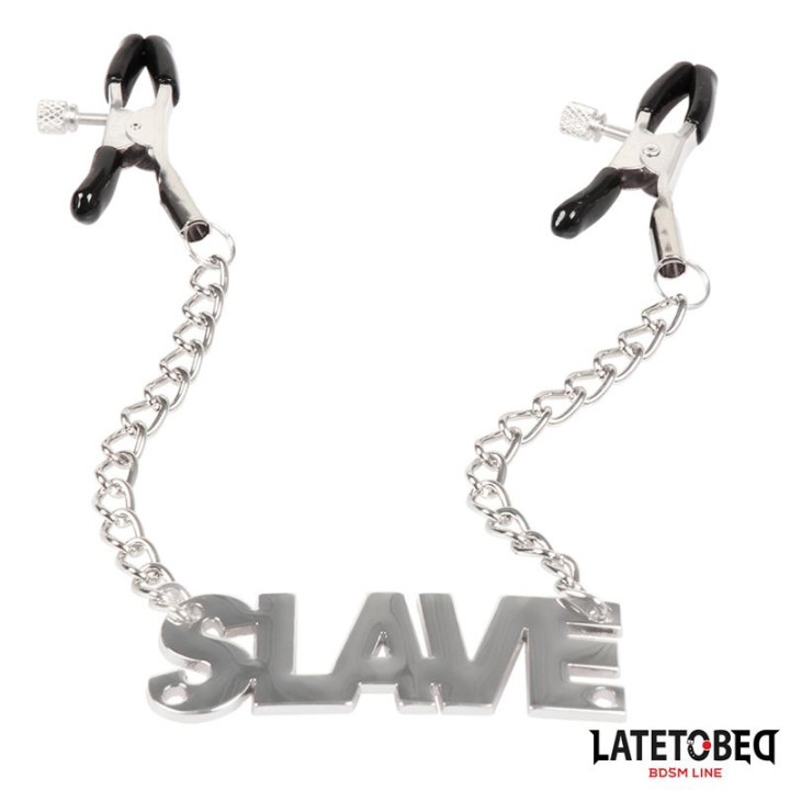 Pinzas para Pezones Lema Slave de Latetobed Bdsm Line | VibraZon