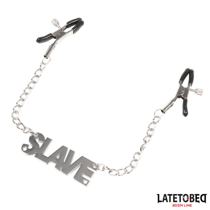Pinzas para Pezones Lema Slave de Latetobed Bdsm Line | VibraZon