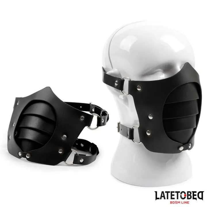 Máscara Estilo Punk Ajustable de Latetobed Bdsm Line