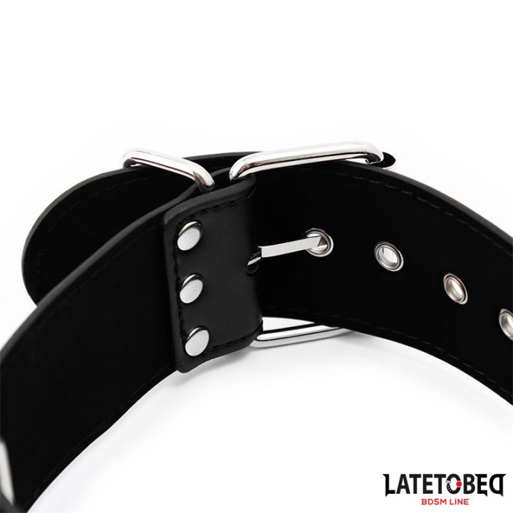 Collar y Esposas Ajustables de Latetobed Bdsm Line | VibraZon