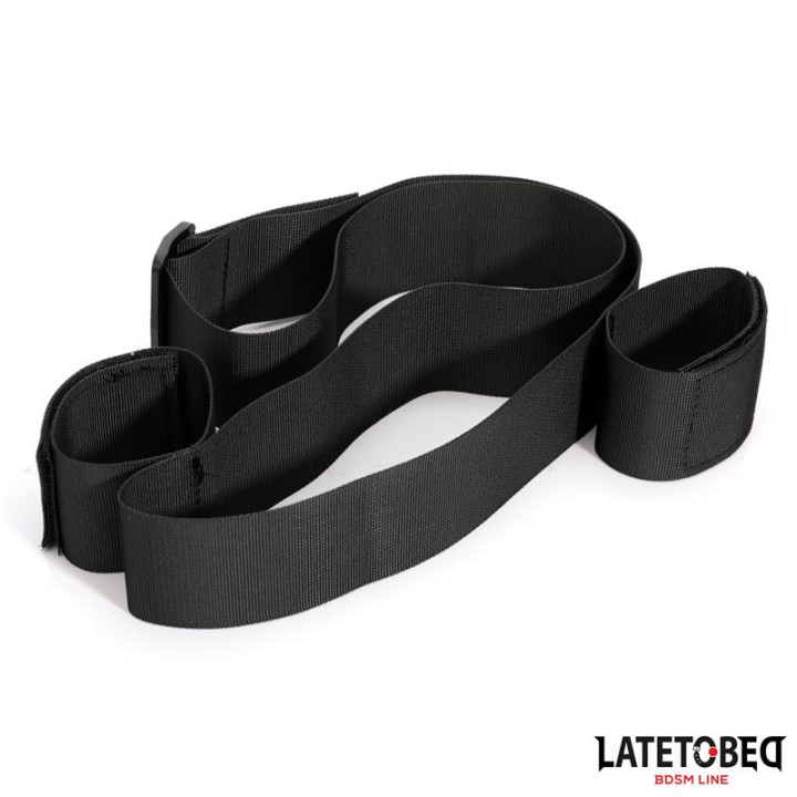 Ataduras de Cintura y Esposas de Latetobed Bdsm Line | VibraZon