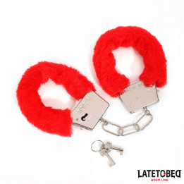 Esposas de Pelo Rojo de Latetobed Bdsm Line | VibraZon