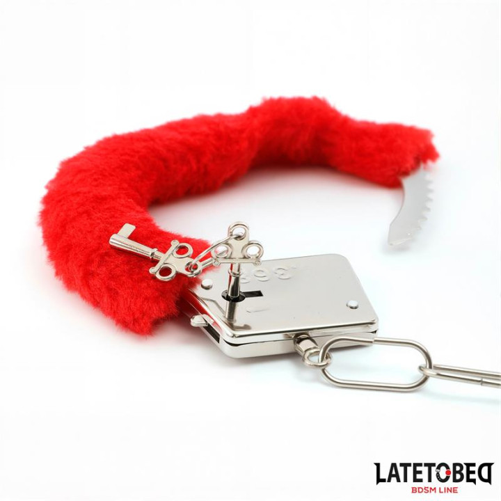 Esposas de Pelo Rojo de Latetobed Bdsm Line | VibraZon