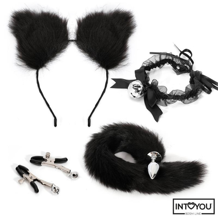 Set de 4 Pcs Cosplay de Intoyou Bdsm Line | VibraZon