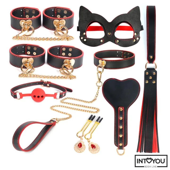 Set de Bondage 8 Pz de Intoyou Bdsm Line