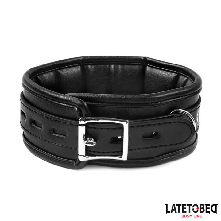 Collar con Correa Acolchado de Latetobed Bdsm Line | VibraZon