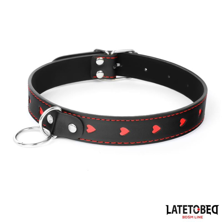 Collar con Correa 52 cm de Latetobed Bdsm Line | VibraZon