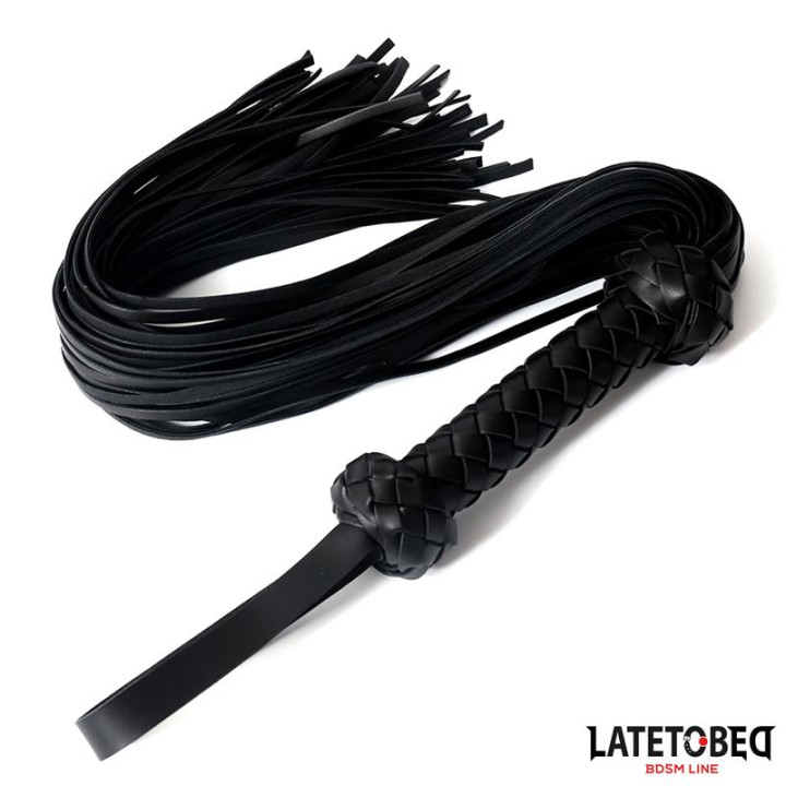 Flogger Trenzado 64.5 cm de Latetobed Bdsm Line | VibraZon