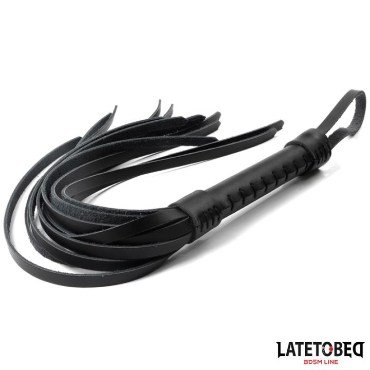 Flogger de Piel 50 cm de Latetobed Bdsm Line | VibraZon