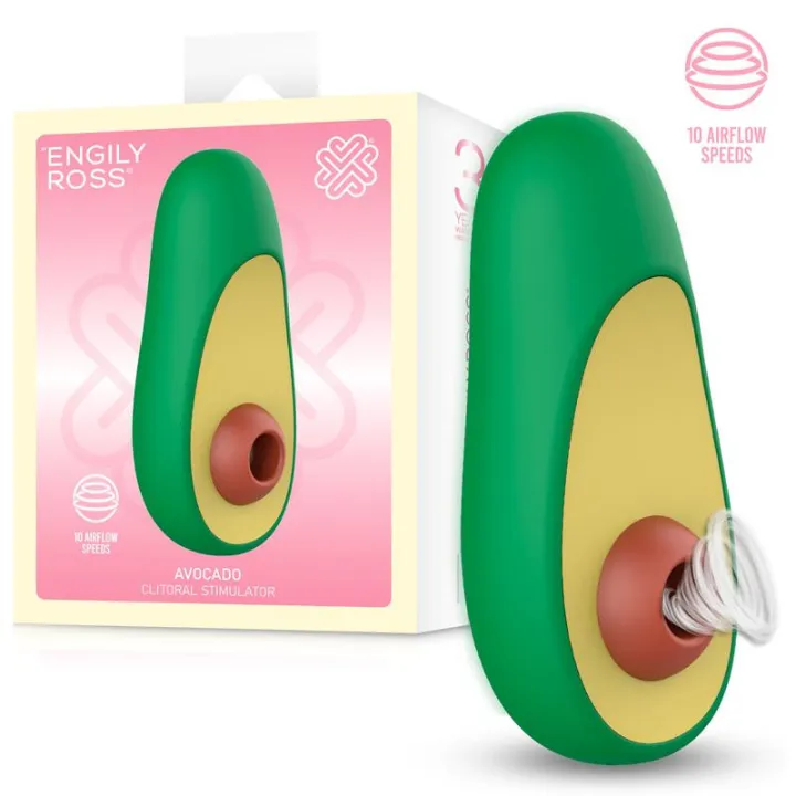 Avocado Estimulador de Clítoris con Succión de Engily Ross