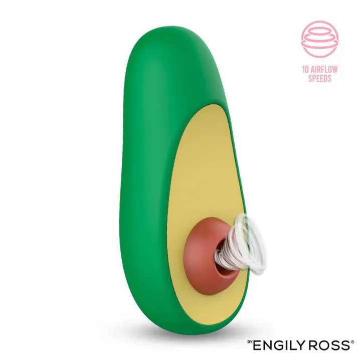 Avocado Estimulador de Clítoris con Succión de Engily Ross
