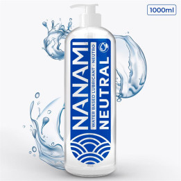 Lubricante Base Agua Neutro 1000 ml de Nanami | VibraZon