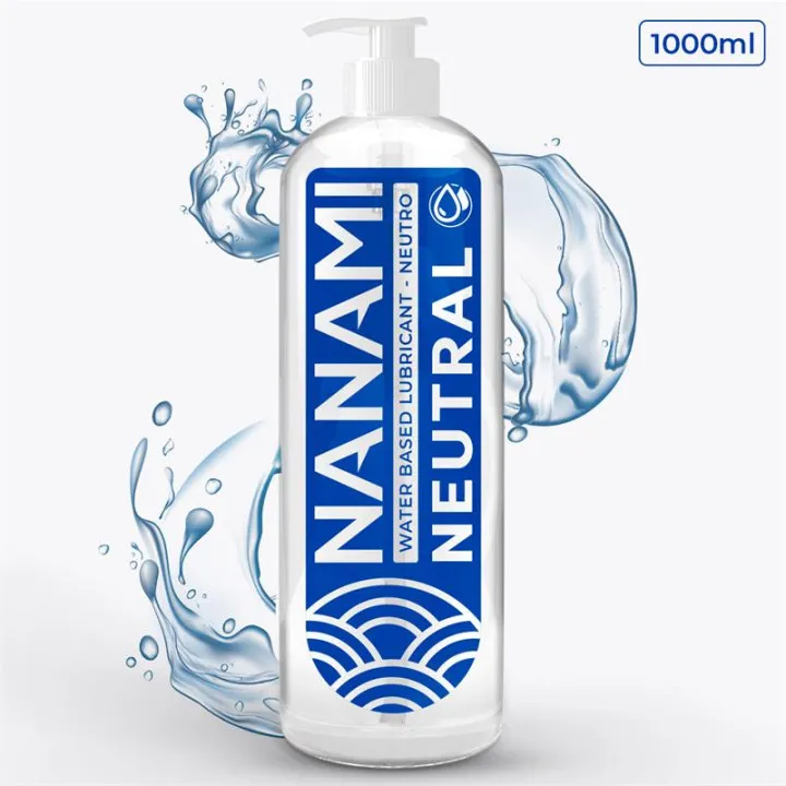 Lubricante Base Agua Neutro 1000 ml de Nanami