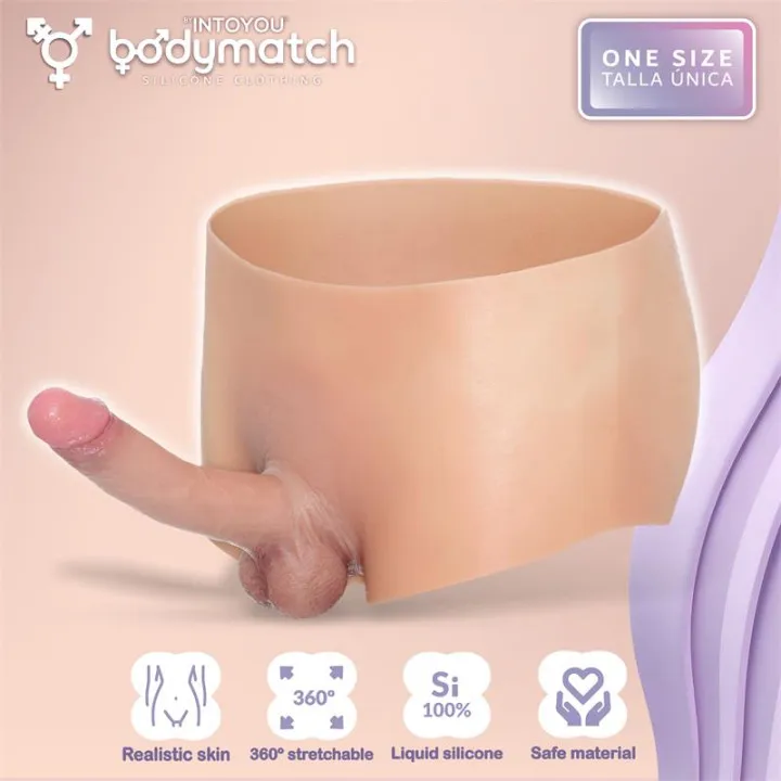 Blayke Boxer con Pene 18 cm Hiperrealista Silicona Líquida Talla Única de Bodymatch