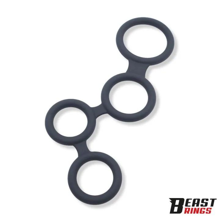 Multi-Anillo para el Pene Silicona 47 mm de Beast Rings