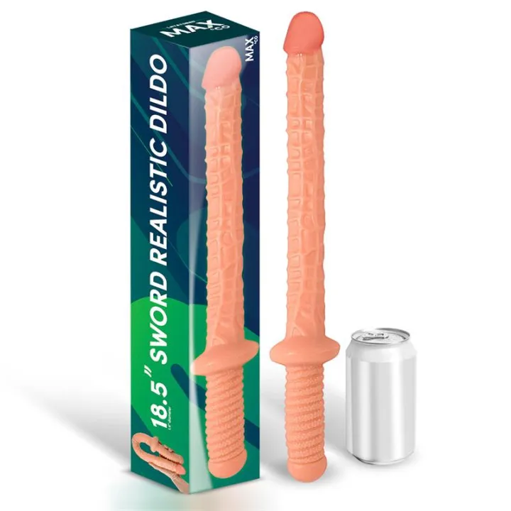 Blade Dildo Realista Forma de Espada 18.5 Sword Natural de Max & Co