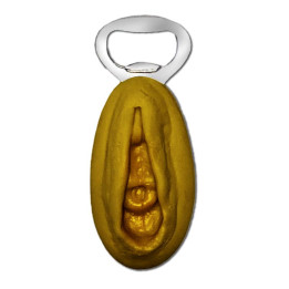 Abridor Forma de Vagina Dorado de Diverty Sex | VibraZon