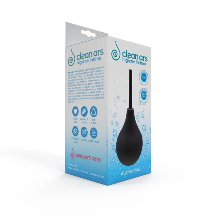 Ducha Anal Negra 120 ml. de Body Ars