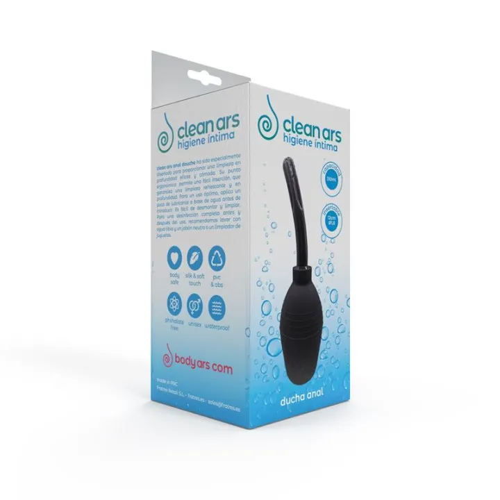 Ducha Anal Negra 310 ml de Body Ars