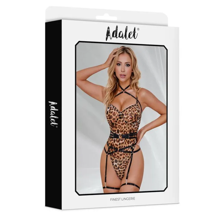 Helena Teddy Animal Print Leopardo de Adalet Lingerie