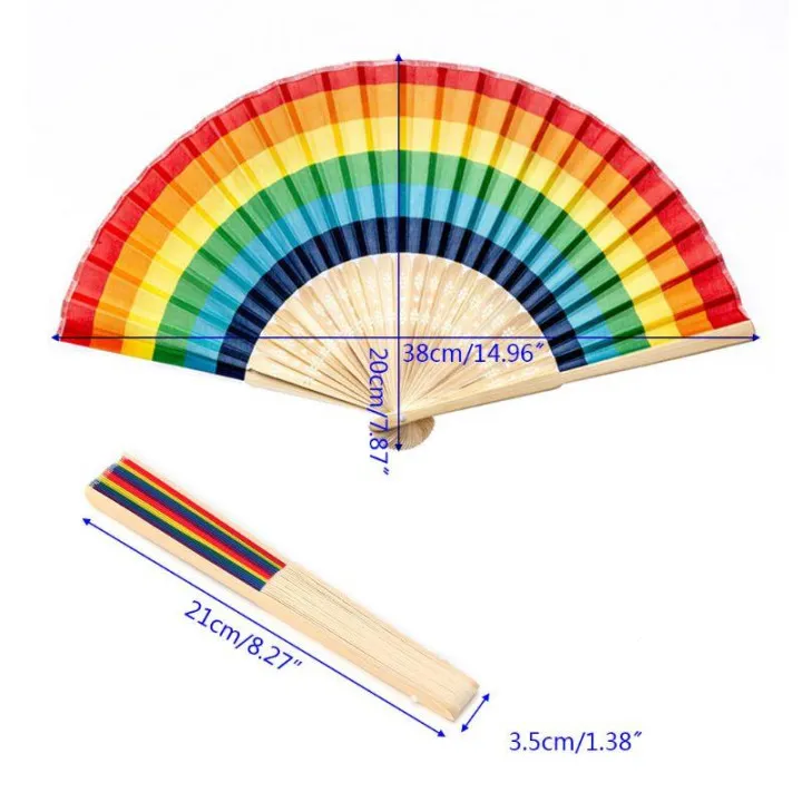 Abanico de Bambú LGBT de Pride
