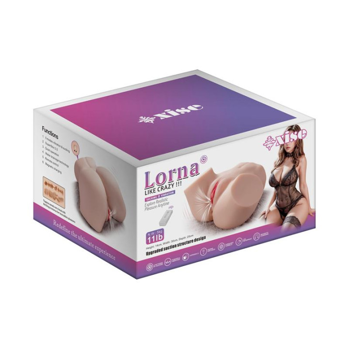 Lorna Torso con Vibración y Efecto Succión 5 kg de Xise | VibraZon