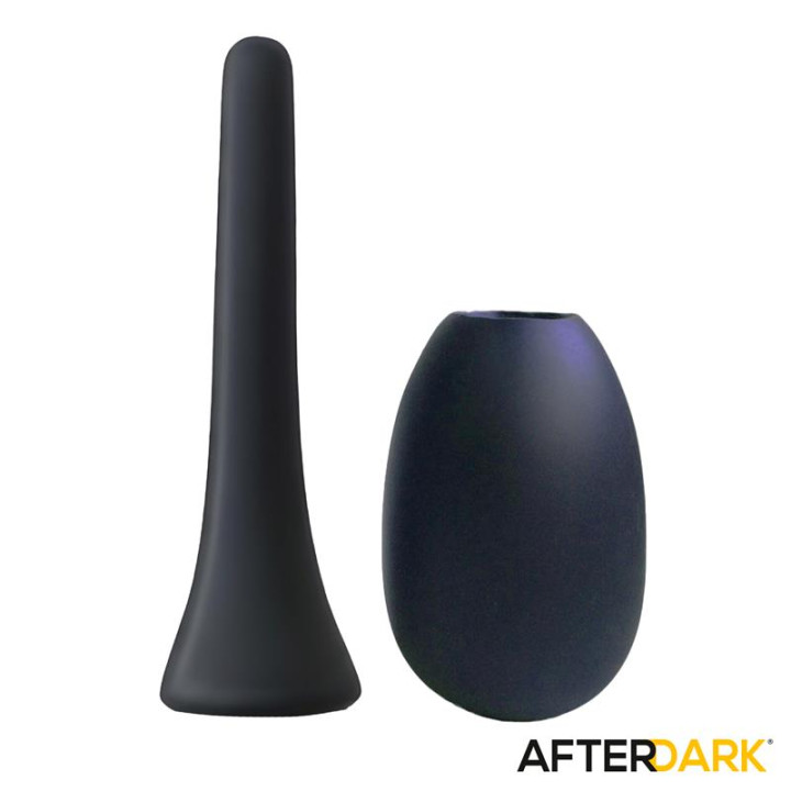 Maren Ducha Anal Silicona 160 ml de Afterdark | VibraZon