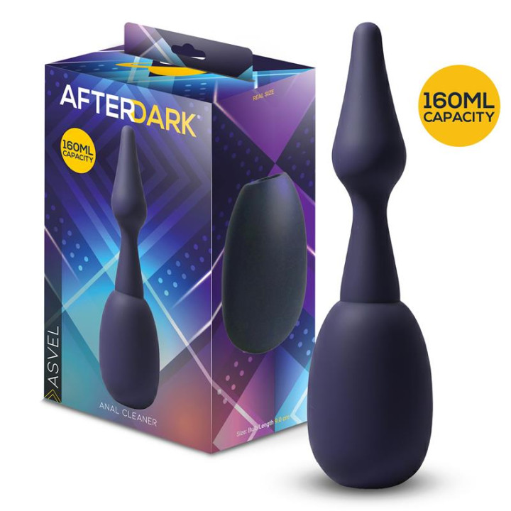 Asvel Ducha Anal Silicona 160 ml de Afterdark | VibraZon