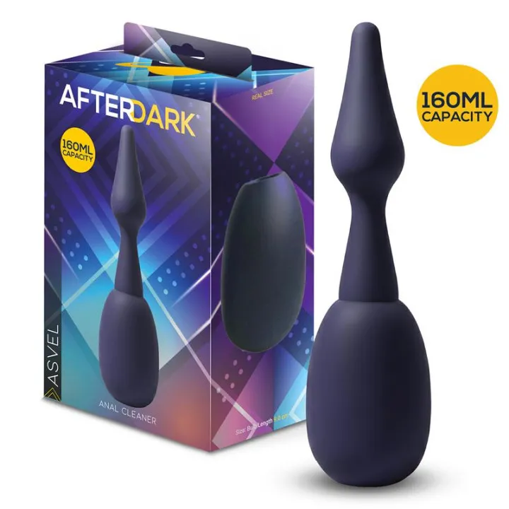 Asvel Ducha Anal Silicona 160 ml de Afterdark