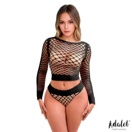 Yara Set de 2 Piezas Negro Talla Única de Adalet Lingerie