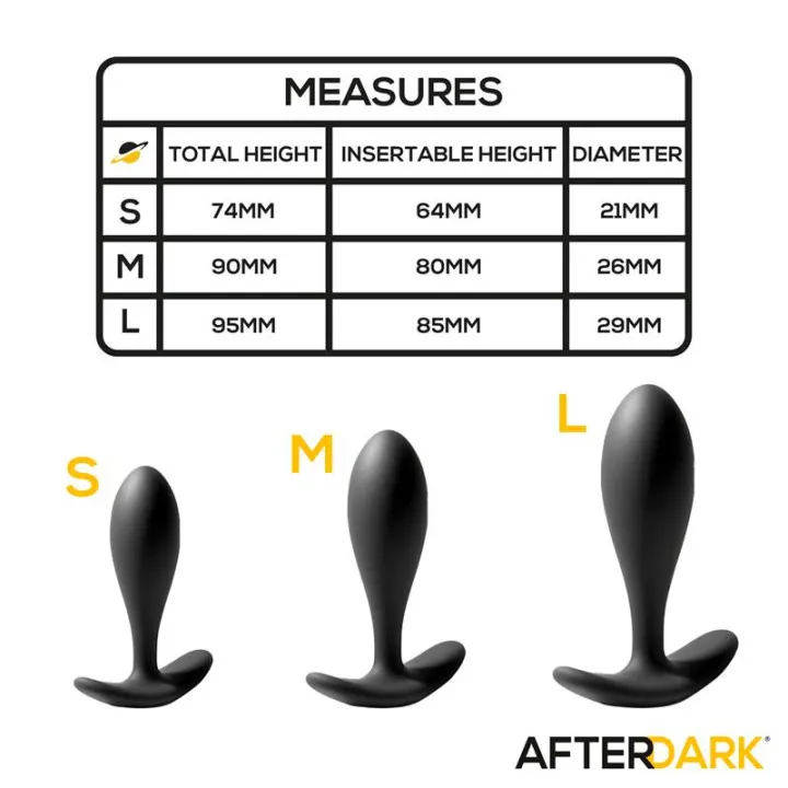 Pimpox Set de 3 Plugs Anales de Afterdark