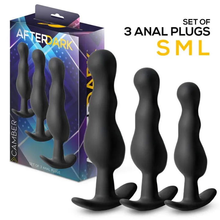 Camber Set de 3 Plugs Anales de Afterdark