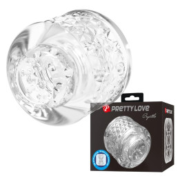 Crystle 3d Masturbador Doble Entrada de Prettylove | VibraZon