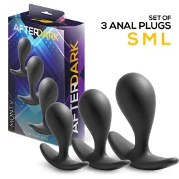 Monty Set de 3 Plugs Anales de Afterdark