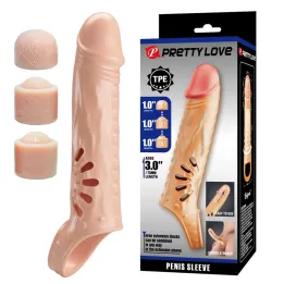 Funda para el Pene con Extensores de Prettylove