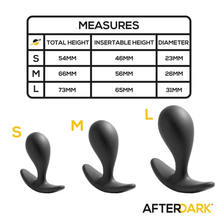 Monty Set de 3 Plugs Anales de Afterdark