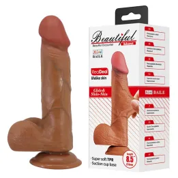 Bahamut Dildo Realista Piel Deslizante 8.5 de Baile