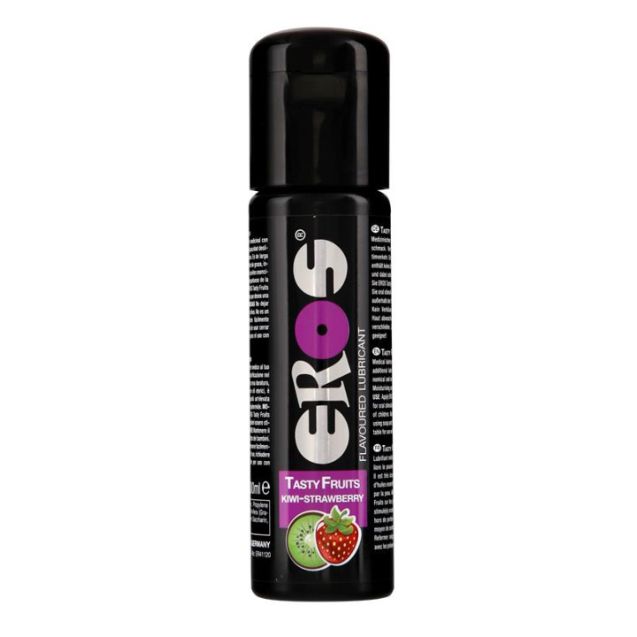 Lubricante Tasty Fruits Sabor Kiwi y Fresa 100 ml de Eros | VibraZon